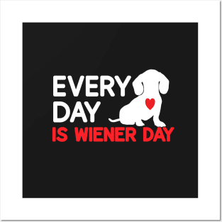 Funny Dachshund Valentine's Day Posters and Art